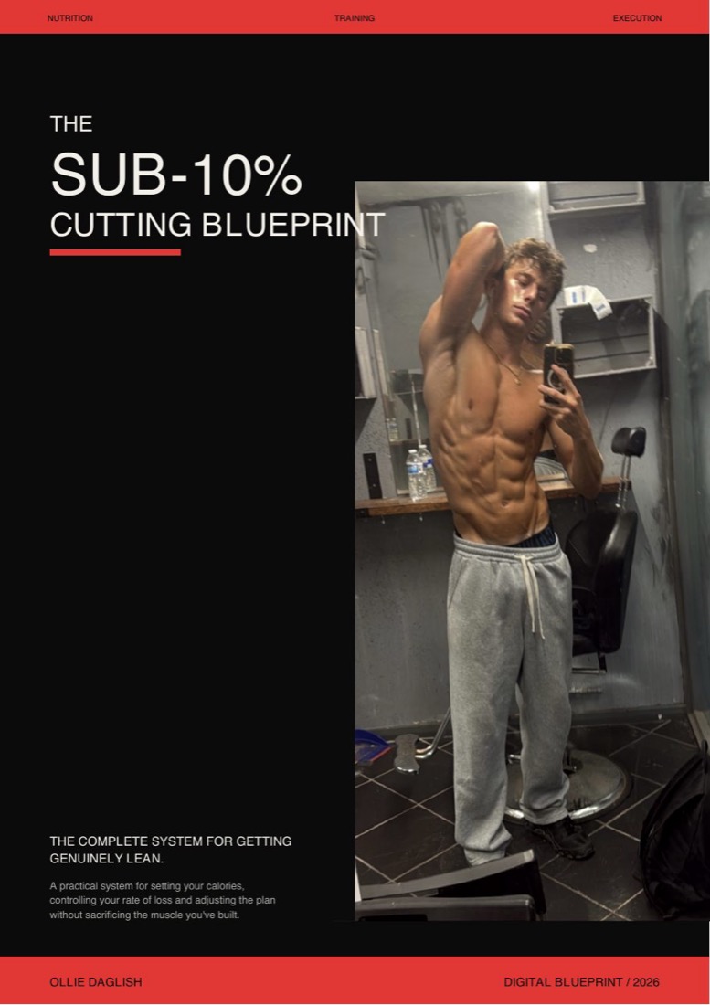 First page of the Sub-10% Cutting Blueprint